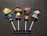 496sp Big Smart Kids Chocolate Candy Lollipop Mold